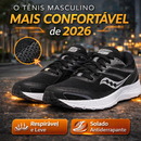Tênis Feminino Saucony Cohesion 13 Preto e Branco – Conforto, Leveza e Performance