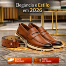Mocassim Social Masculino GuGi Confortável com Solado Antiderrapante – 5400-GG
